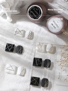 Kaniu Nail Art Elastic Pulling Gel 8ml Japanese Style Spider Design Nail Polish Glue Professional Salon Exclusive Long Lasting