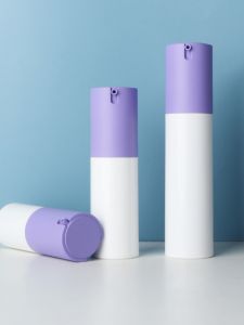 Matte Purple U-Shaped Pump Integrated Bottle Vacuum Lotion Bottle Plastic Press Travel Portable Sub-Bottle Packaging