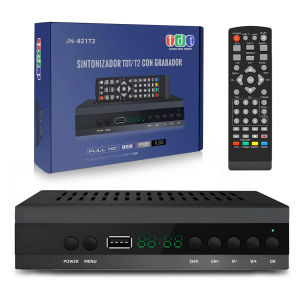 Bộ Thu Sóng Truyền Hình Mặt Đất Kỹ Thuật Số JN812 HD DVB-T2 FTA Với Hỗ Trợ USB PVR EPG Cho TV HD/TV Cũ H.265 TDT