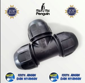 sambungan pipa HDPE EQUAL TEE ukuran 63mm atau 2 inch