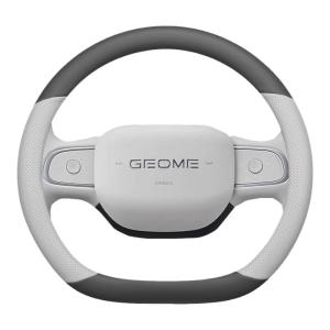 JIBEIDUN | All-Season Genuine Leather Ultra-Thin Steering Wheel Cover