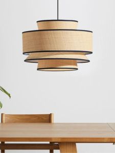 SANGEJIANGREN | Rustic Zen Style Creative Cloth Chandelier
