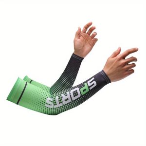 Cycling UV Protection Ice Arm Sleeves Breathable Anti-Sunburn Long Sleeve Solar Cuff Summer Outdoor Sun Shield Arm Cover 