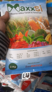 Maxxsi Nutrisi Silika Pertanian Penguat Batang Padi Jagung 1 Kg