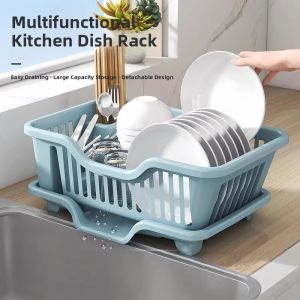 NIANXU | Kitchen Dish Drain Basket & Storage Rack