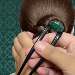 Kẹp Tóc Thời Trang Cổ Điển Đơn Giản Cho Phụ Nữ Kẹp Tóc Tròn Kẹp Tóc Đi Chơi Kẹp Tóc Trang Trí Phụ Kiện Tóc Cho Phụ Nữ