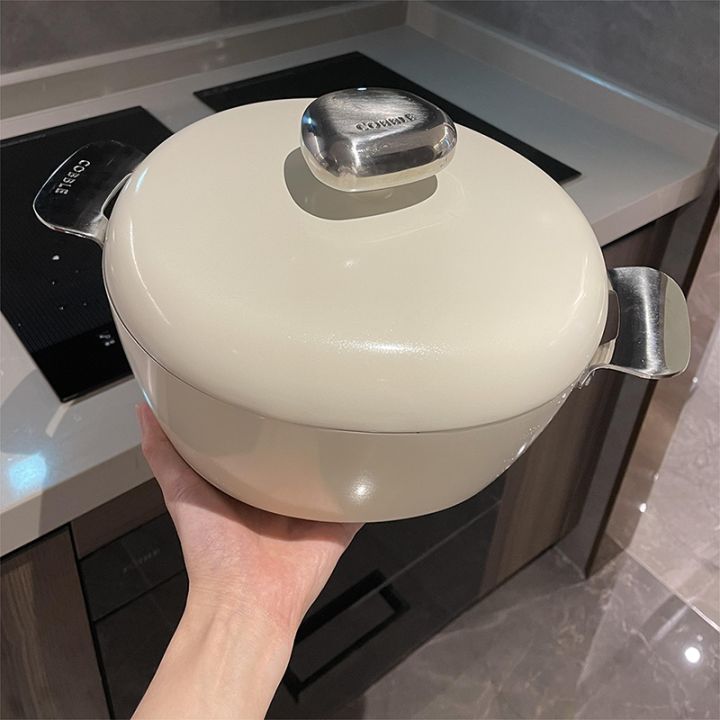 Velosan® German Brand NonStick Soup Pot, 24cm Cobblestone Large