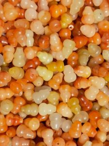 Pure Natural Gold Thread Agate Loose Beads Old Style Beads Bottle Gourd Water Drop Bamboo Safety Buckle