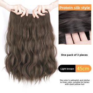 JUZITING | Top Hair Volume Enhancing Synthetic Hair Extension Invisible Seamless Hair Piece