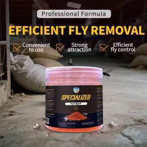 Specialized Fly Bait Efficient Fly Removal Professional Formula Convenient to use Strong attraction Efficient fly control Bottle (200 g)