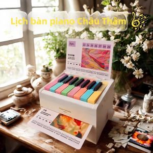 Playable Mini Piano Creative Calendar