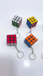 Gantungan Kunci Rubik isi 12pcs cube