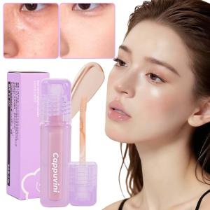 Watery Highlighter Liquid Concealer Acne Mark Dark Circle Blemish Pore Precision Coverage Long-Lasting Concealer Makeup Tool