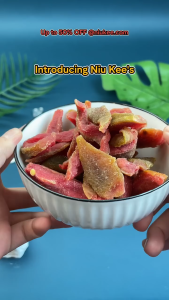 Niukee Dried Pink Guava and products Niu Kee