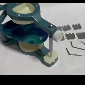 PIORPOY Adjustable Dental Articulator Denture Magnetic Anatomic Articulator Large Small for Mounting Pre-cast Dental Models
