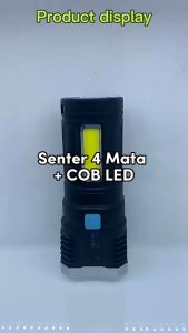 Senter LED 4 Mata & Senter Camping: Pilihan Termurah dan Terbaik
