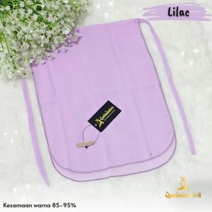 Cadar 2 layer Permata & polos ceruty babydoll \ cadar tali 2 lapis murah terjangkau berkualitas by Queenameera