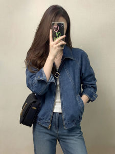 Style Washed Denim Blouse