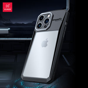 XUNDD Case For iPhone13 Pro/iPhone15 Pro/iPhone 16 Pro Max Case Air-bag Shockproof Protection Case Anti Drop Anti Scratch Protective Covers Aluminum Metal Camera Lens Bezel