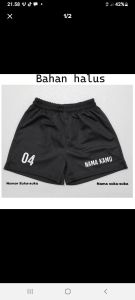 celana voli wanita request belah samping bawah nama dan no suka suka