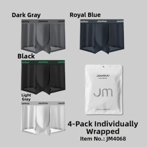 Joomuu | Breathable Antibacterial Sport Seamless Boxer Shorts