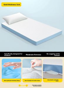 Gaorui | Foldable Memory Foam Mattress Student Dorm