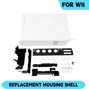 Compatible Full Set Housing Shell Replacement Case With Full Buttons Repair Spare Parts For Wii Game Console