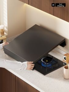 Kitchen Storage Rack Stove Shield Organizer