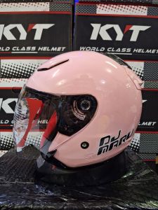 HELM KYT DJ MARU WARNA YELLOW LEMON DOT ORIGINAL TERMURAH