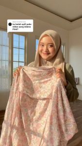 Mukena Terusan Dewasa Motif Namira Series - Bahan Rayon Viscose Dingin Lembut Nyaman Cod Free Ongkir