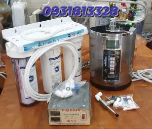 Combo đầy đủ phụ kiện Máy lọc nước ion kiềm Nhật Bản Panasonic TK HS90