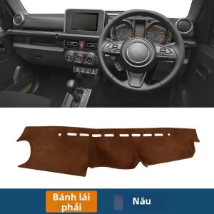 Tấm Che Nắng Taplo Xe Suzuki Jimny JB64 JB74 Thảm Chống Trượt Phụ Kiện Bàn Taplo Dành Cho Các Mẫu Xe 2019-2024 Chất Liệu Flannel