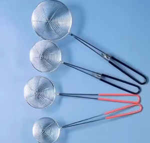 Pearl Scooper Stainless Steel Tapioca Scoop Pearl Milk Tea Leaky Spoon Kitchen Utensils