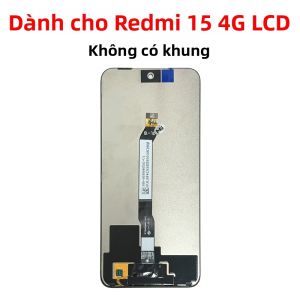 Màn Hình Cảm Ứng LCD Xiaomi Redmi 15 4G/5G Bộ Phận Lắp Ráp Phiên Bản EU Thay Thế Linh Kiện OEM Cho Điện Thoại Di Động