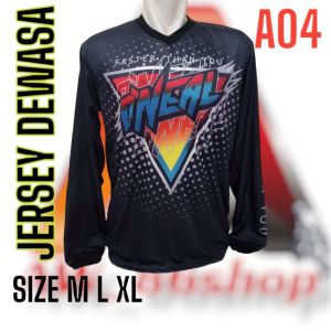 JERSEY TRAIL CROSS MTB MOTOR CROSS lengan panjang bisa sablon nama