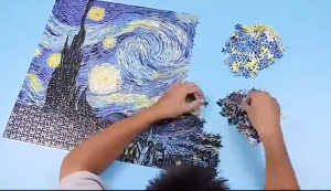 Tranh Xếp Hình 1000 Miếng Đồ Chơi Giáo Dục Ghép Hình 1000 Mảnh Giúp Giải Trí Rèn Luyện Tay Mắt Đầu