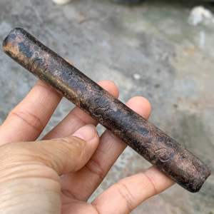 ตะกรุด เบี้ยแก้ หลวงพ่อเดิม วัดหนองโพธิ์ ลงรัก ตรงปก