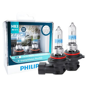 Philips | Philips X-treme Vision Pro150 9005 HB3 9006 HB4 12V+150% Bright Car Halogen Head Light HL Beam ECE Genuine Original Auto Lamps