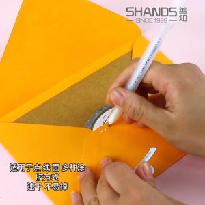[ Tutucat Diary ]Ready Stock Pen-Shaped Dot Glue Notebook Glue Special Quick-Drying Dispensing Pen 点胶笔型创意快干彩色胶水手账 点点胶笔