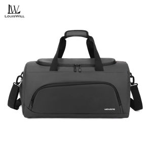 LouisWill Fitness Bag Large Bag Shoulder Bag Fashion Handbag Men Women Travel Bag Dry and Wet Sport Bag Waterproof Bag Luggage Fitness Bag Sport Bag Fashion Travel Bag