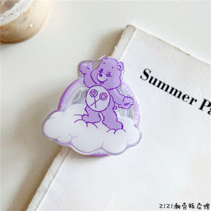 Universal Portable Lazy Stand Cute Cartoon Magnetic Absorption Airbag Extensible Support Phone Desktop Support Gel Material