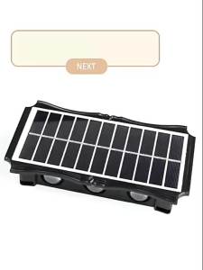 Outdoor Solar LED Wall Light Outdoor Garden Solar Wall Lamp Waterproof Up And Down Luminous Lighting Yard Fench Decoration Light