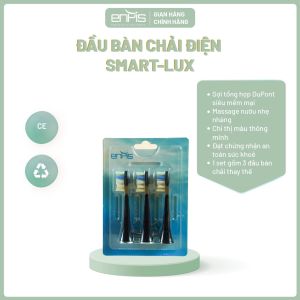 Đầu Bàn Chải Điện ENPIS Thay Thế Cho Dòng SMART LUX Sợi Lông Dupont Cao Cấp Mềm Mại Tối Ưu Khả Năng Làm Sạch Răng