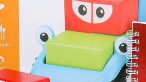 [Little B House] Car Wooden Blocks Toys Baby Wooden Toy Montessori Toys Early Learning  Baby Toy 益智玩具 Mainan Baby -BT321