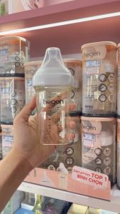 Bình sữa Hegen cao cấp 60ml 150ml 240ml 330ml full box - Đầy dủ tem nhã - Cam kết chính hãng - ảnh hoàn toàn shop tự chụp