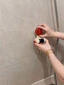 Giá Đỡ Vòi Sen Gắn Tường Có Cốc Hút Xoay 120 Độ Giá Treo Vòi Hoa Sen Chống Nước Chịu Lực Tốt