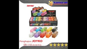 Penghapus Pensil Joyko ER-110 40 Pcs & 10 Warna
