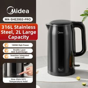 Midea | Large Capacity Retro Electric Kettle with Thermal Insulation 2L