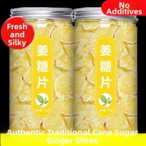 Candied Ginger Slices Instant Snack Brewing 500g
