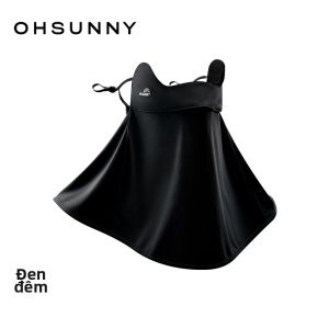 OHSUNNY | Khẩu Trang Chống Nắng Chặn Tia UV Với Lụa Lạnh Và Bảo Vệ Cổ